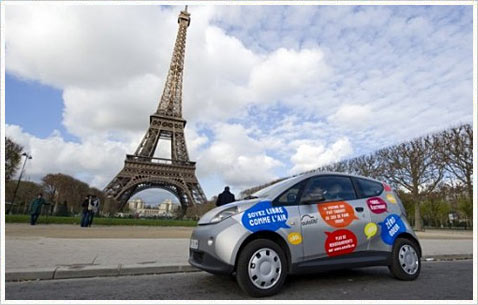 Прокат автомобилей в Париже