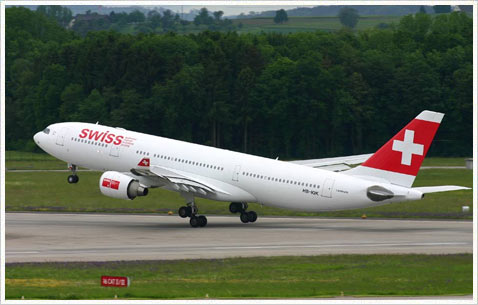 Авиакомпания Swiss