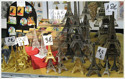 Сувениры в Париже