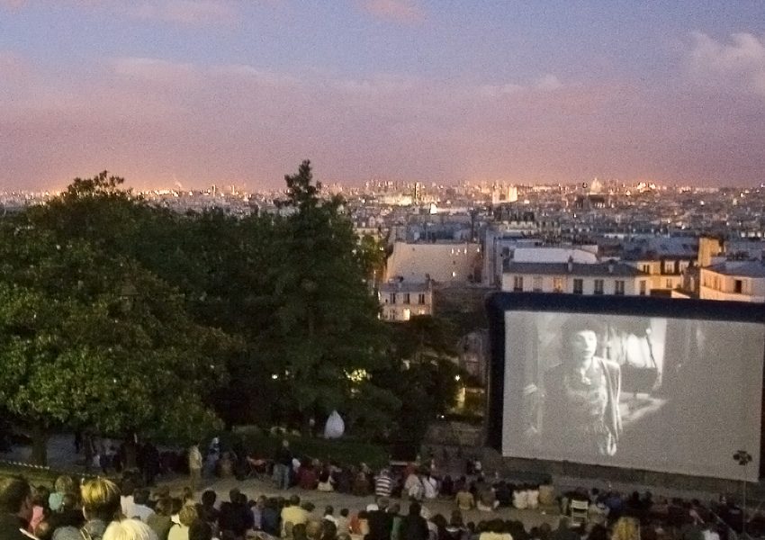 Влюбленным в Париж и кино: Кино в лунном свете