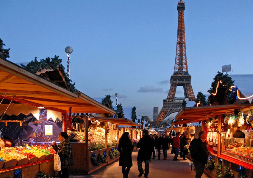 Рождественские рынки в Париже